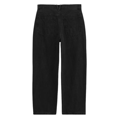 VANS BOYS CHECK-5 LOOSE DENIM PANT BLACK RINSE