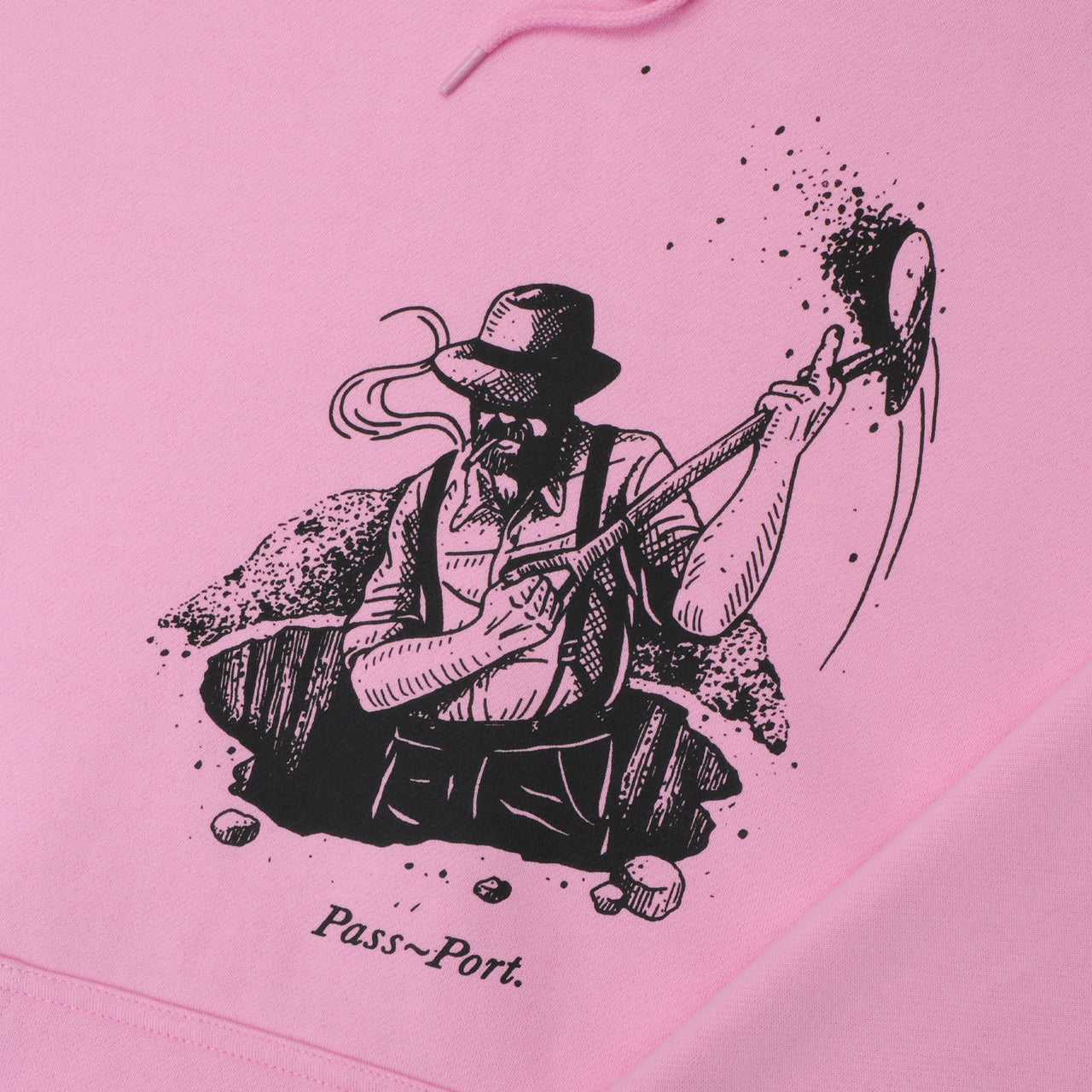 PASSPORT DIG HOOD PINK