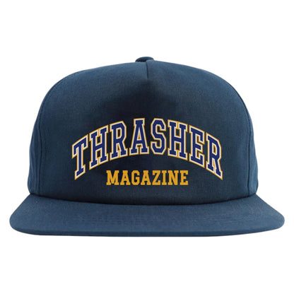 THRASHER DROPOUT SNAPBACK NAVY