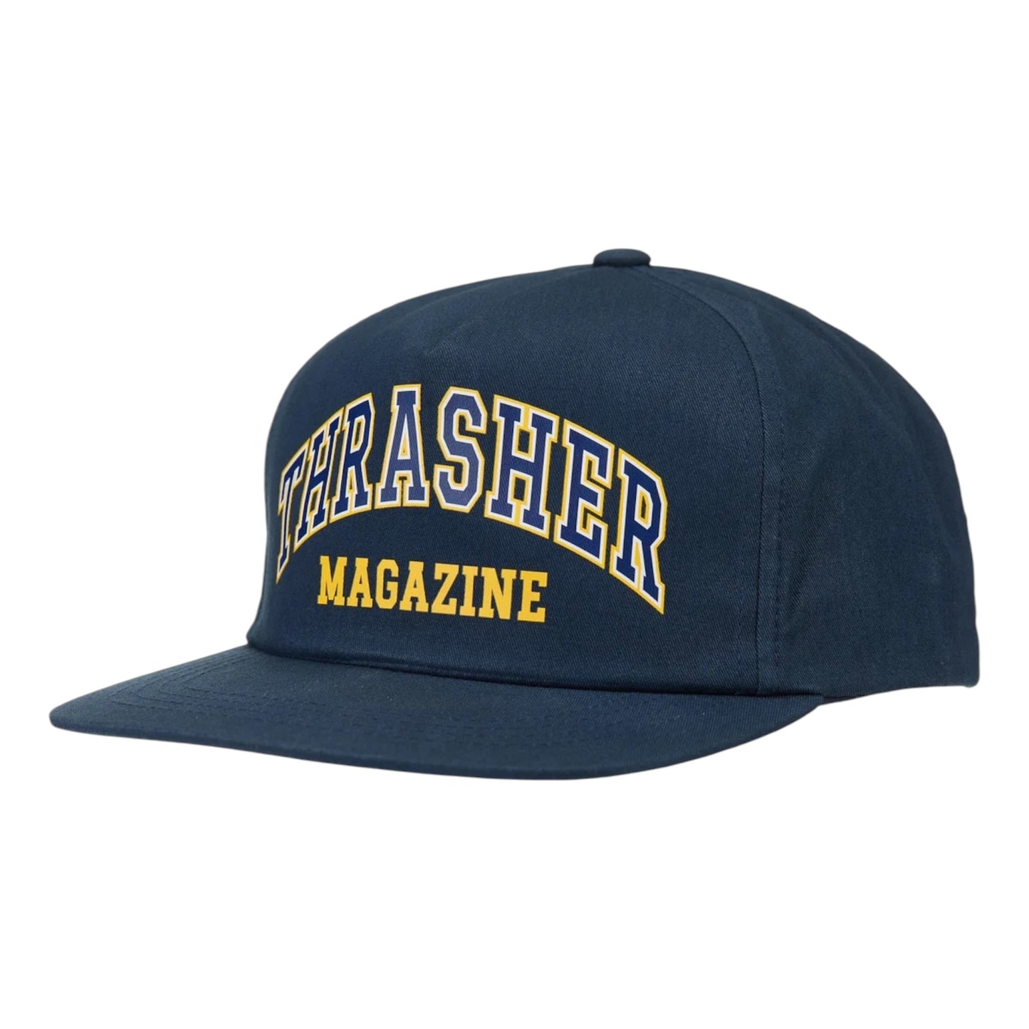THRASHER DROPOUT SNAPBACK NAVY