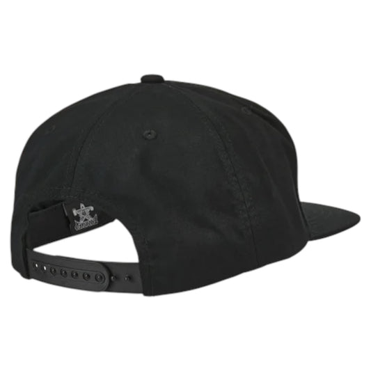 THRASHER THRASH AND DESTROY SNAPBACK HAT BLACK