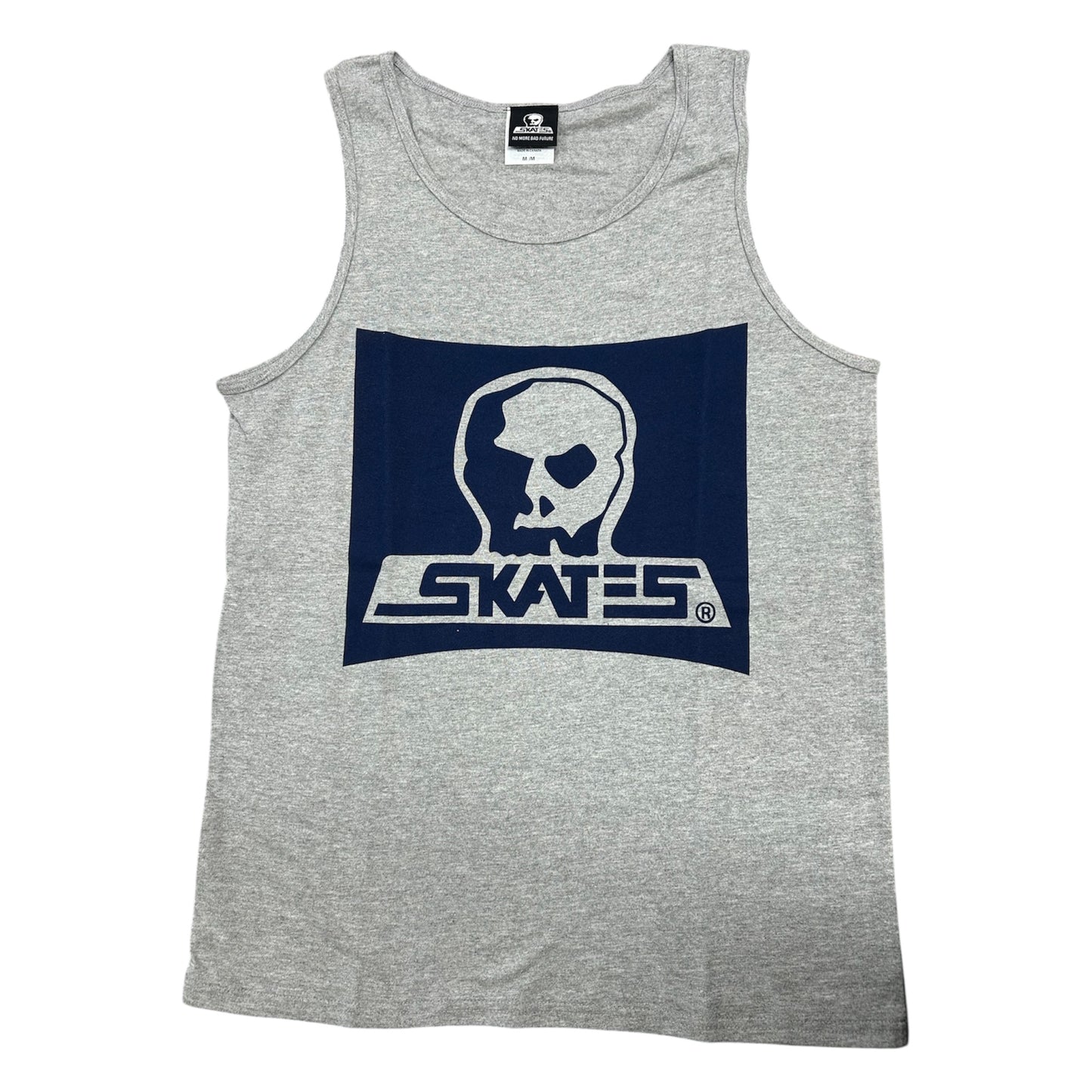 SKULL SKATES SURF BOX COLLEGIATE TANK HEATHER