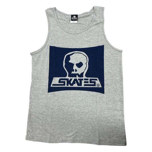SKULL SKATES SURF BOX COLLEGIATE TANK HEATHER