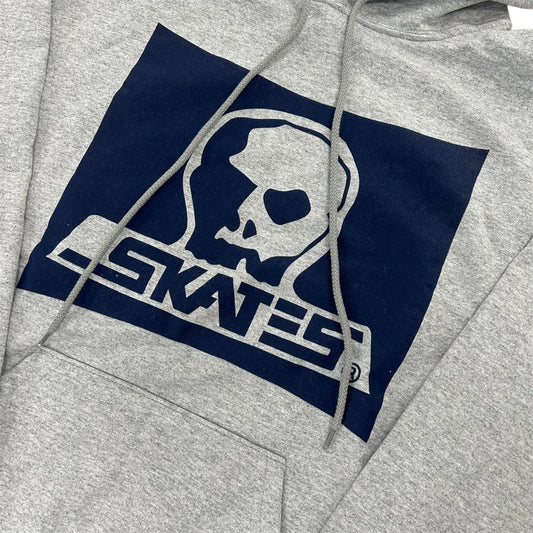 SKULL SKATES SURF BOX COLLEGIATE HOODIE HEATHER
