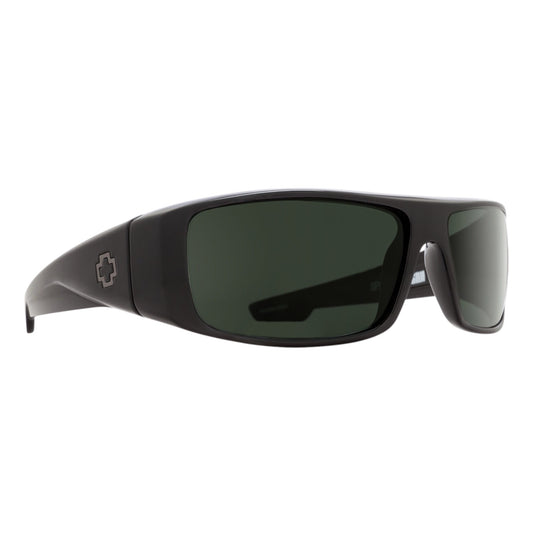 SPY LOGAN SUNGLASSES BLACK HAPPY GRAY GREEN POLAR