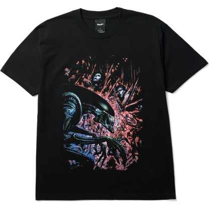HUF MANIFEST SS TEE BLACK