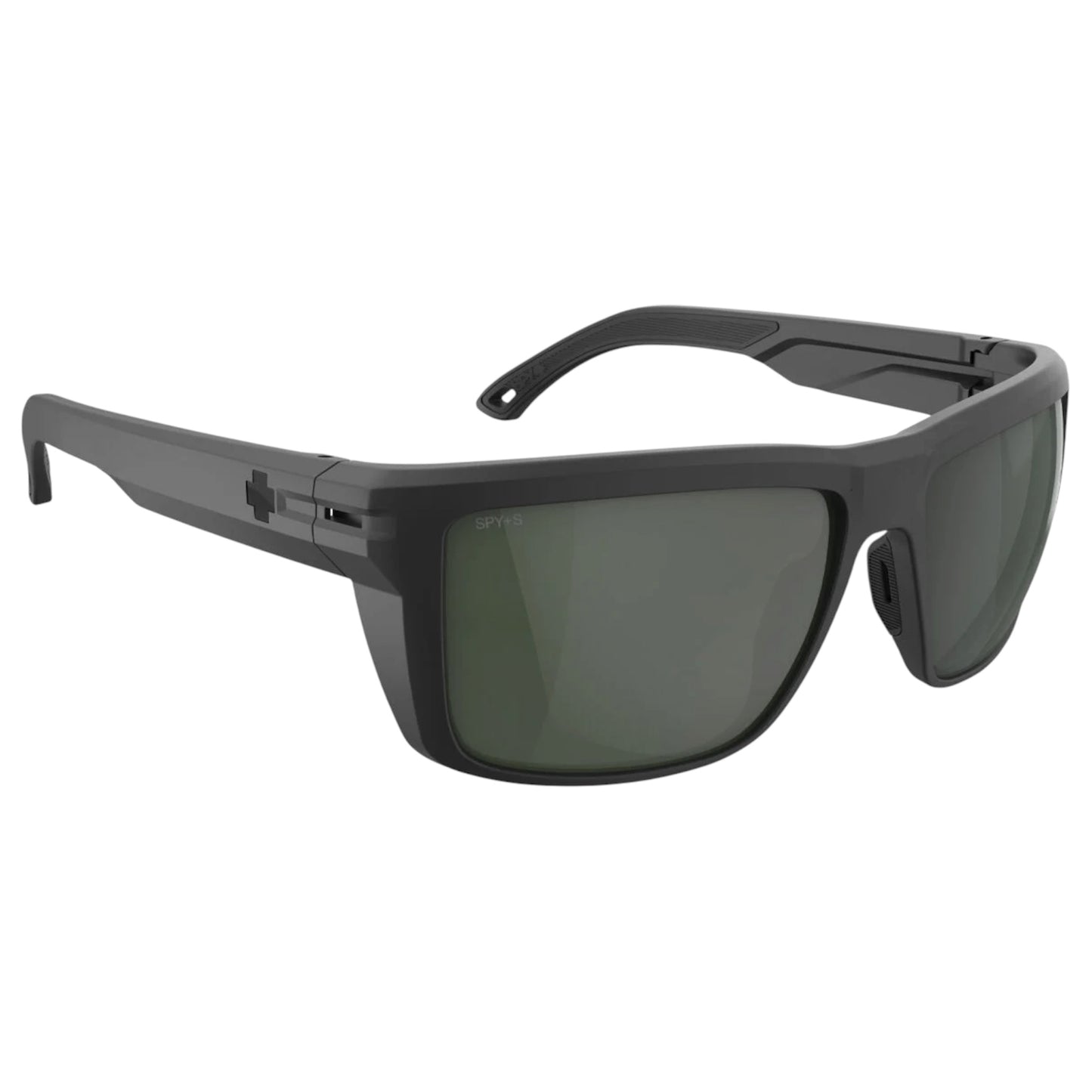 SPY OVERHAUL XL ANSI MATTE BLACK HAPPY GRAY GREEN