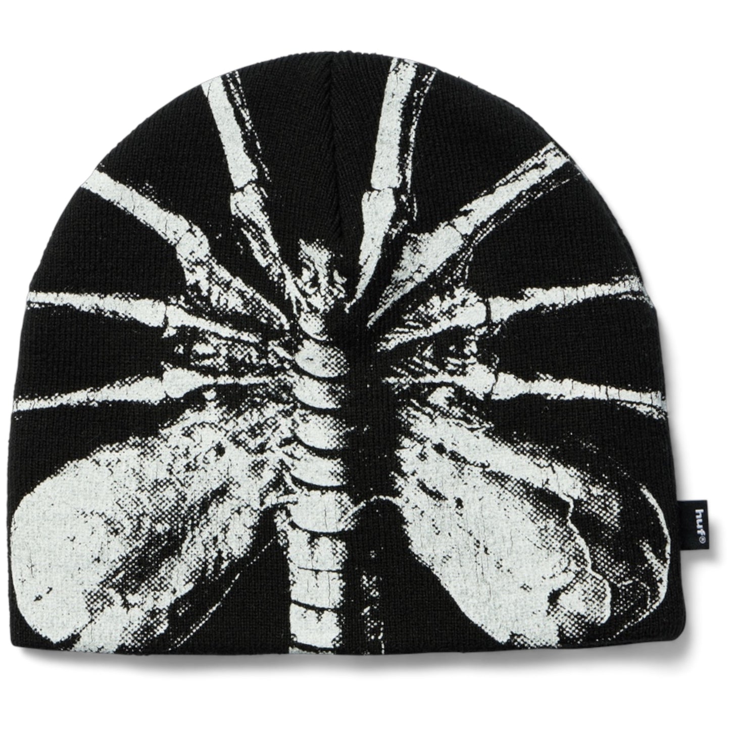 HUF FACEHUGGER SKULL BEANIE BLACK