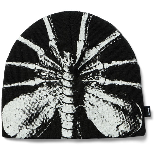 HUF FACEHUGGER SKULL BEANIE BLACK