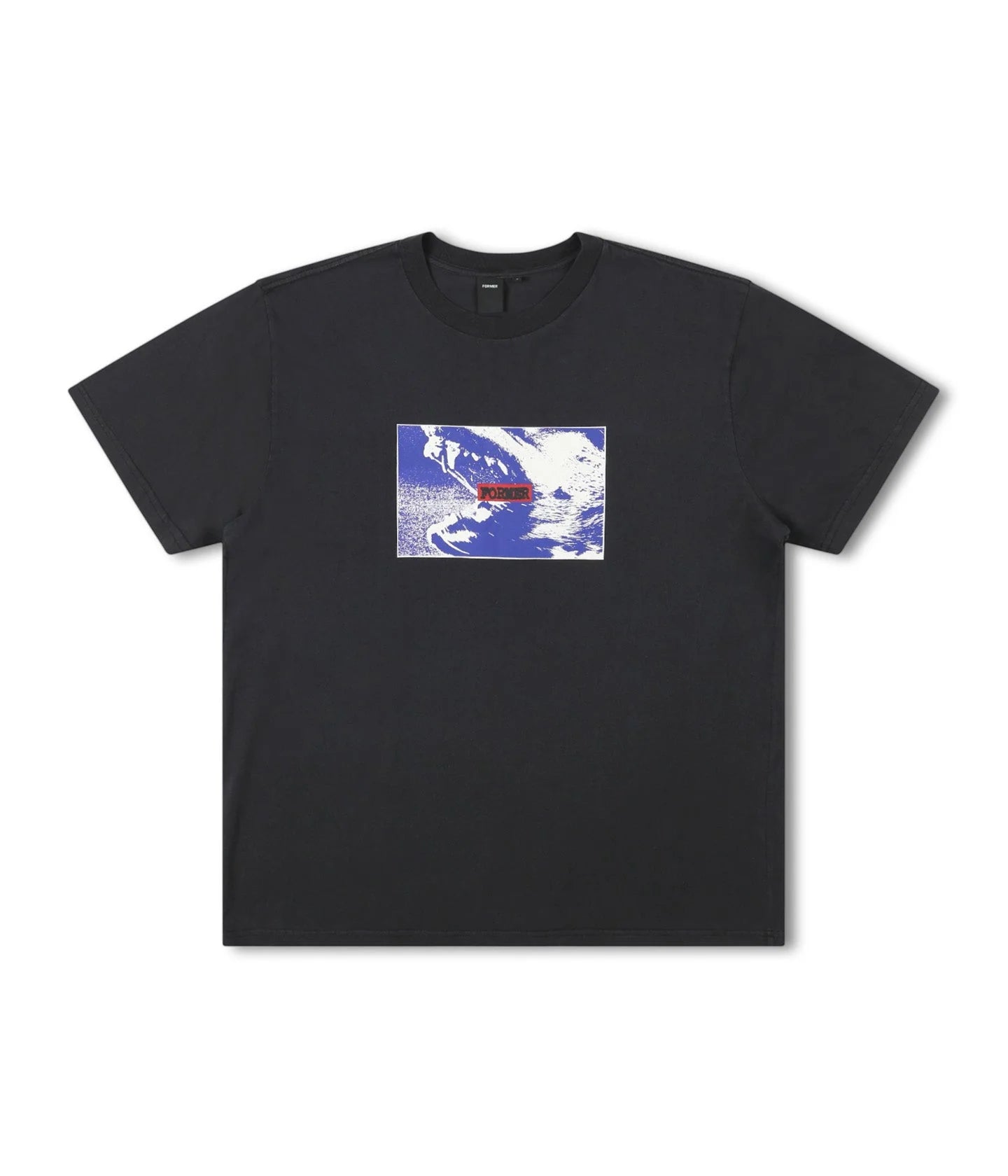 FORMER STRAY TEE WASHED BLACK