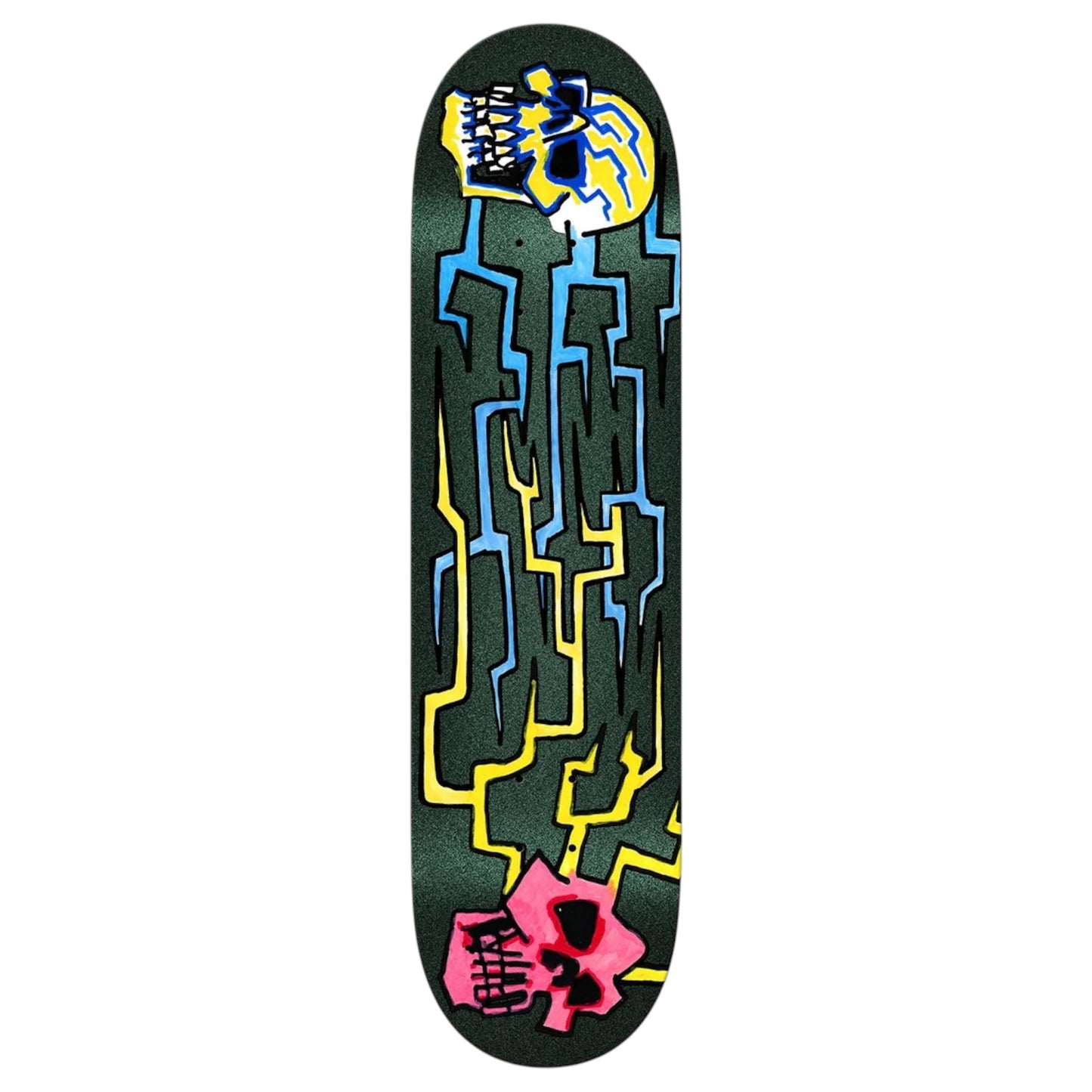 KROOKED WORREST SKULLS AND BOLTS TWIN TAIL SLICK 8.3
