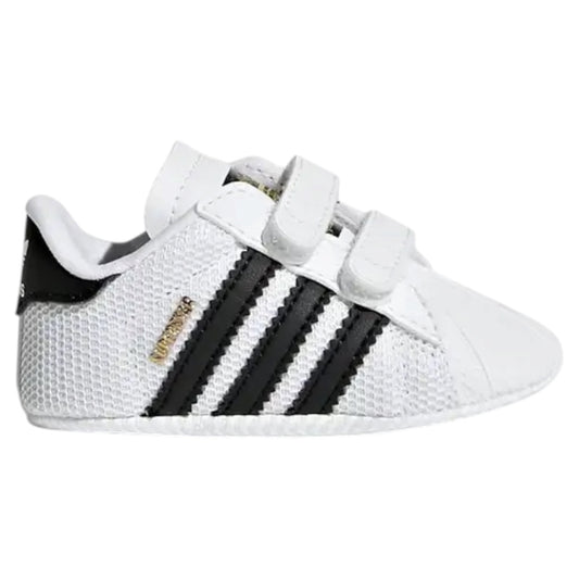 ADIDAS SUPERSTAR CRIB WHITE BLACK WHITE