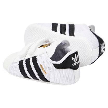 ADIDAS SUPERSTAR CRIB WHITE BLACK WHITE