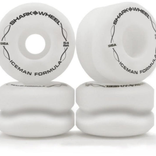 SHARK WHEELS STREET/PARK WHEEL WHITE 54MM 96A