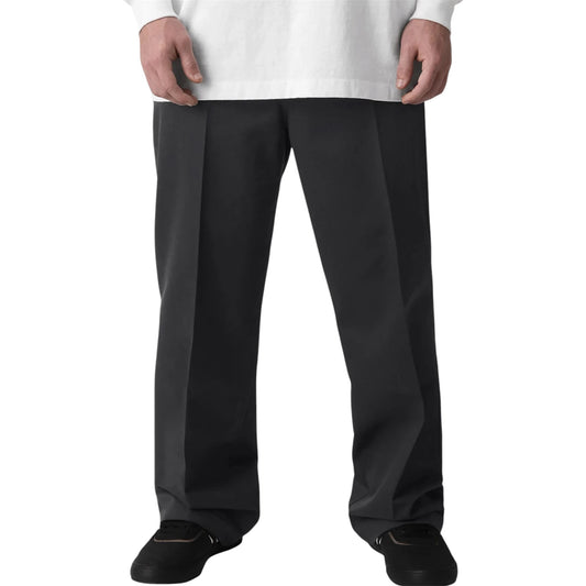 DICKIES JAMIE FOY LOOSE STRAIGHT TWILL PANT BLACK