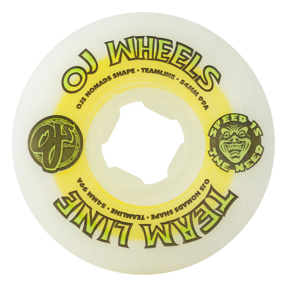 OJ WHEELS TEAM LINE WHEELS 54MM