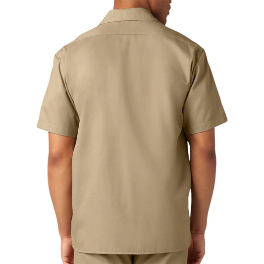 DICKIES SHORT SLEEVE WORK SHIRT DESERT SAND