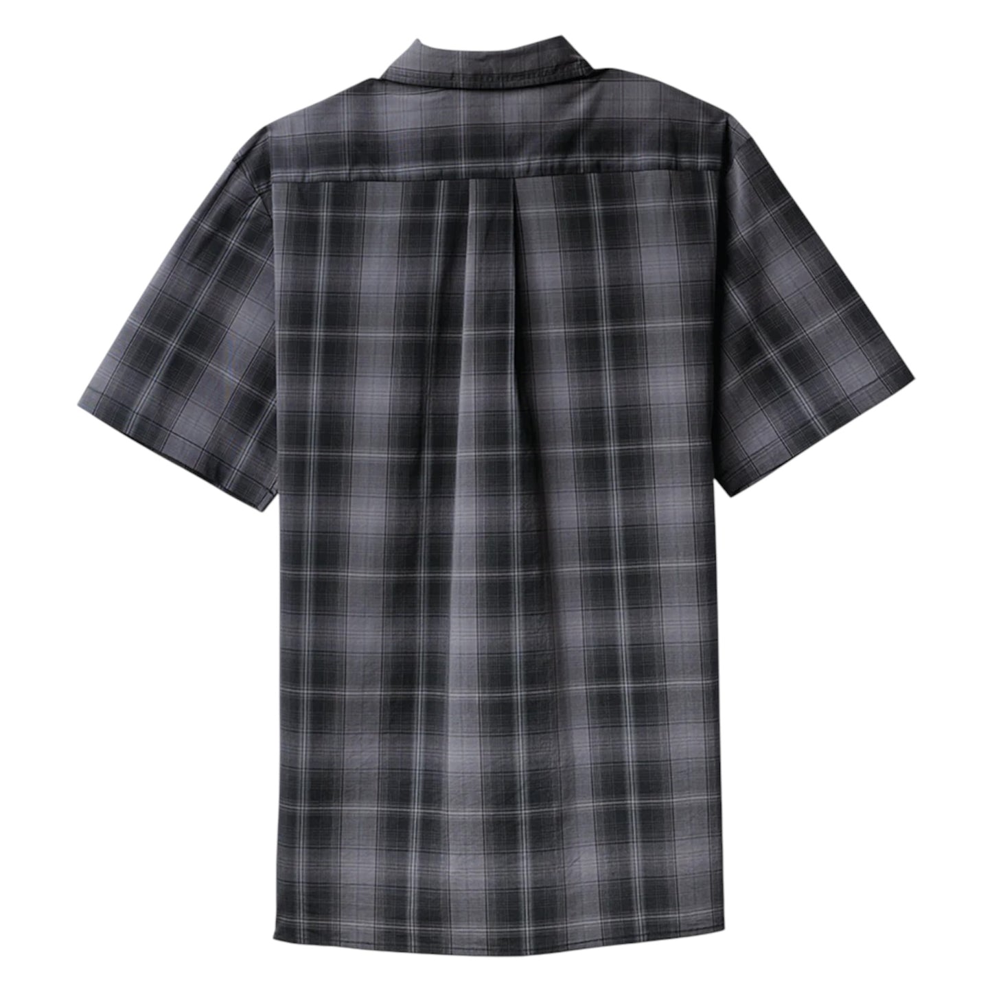 DICKIES SHORT SLEEVE PLAID WORK SHIRT BLACK