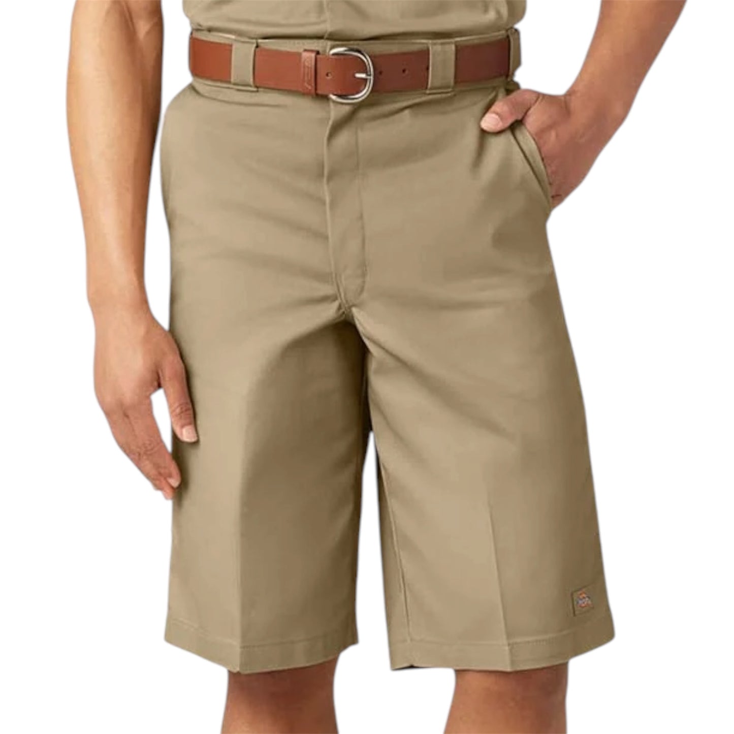 DICKIES MENS 13” MULTI POCKET WORK SHORT KHAKI