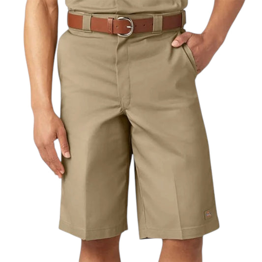 DICKIES MENS 13” MULTI POCKET WORK SHORT KHAKI