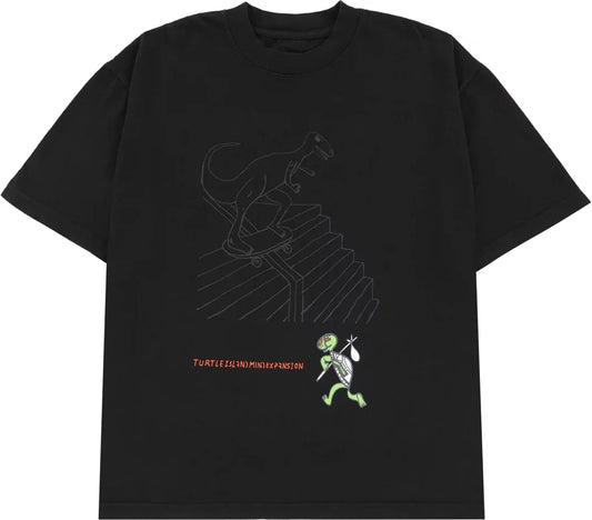 TURTLE ISLAND MIND EXPANSION SHELL TEE BLACK