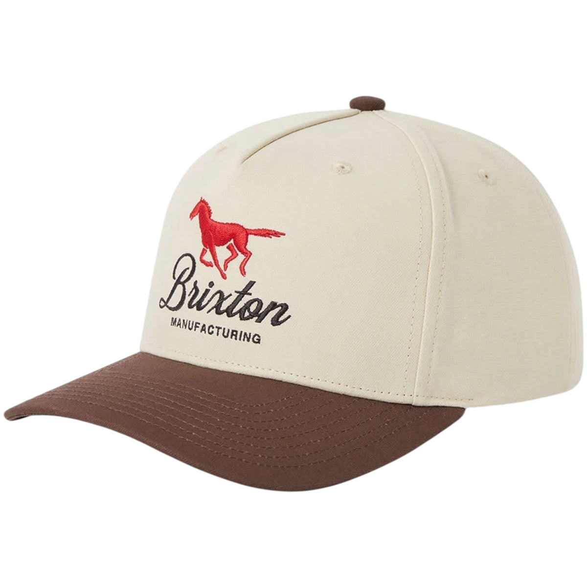 BRIXTON LEISURE SNAPBACK HAT KHAKI COCO
