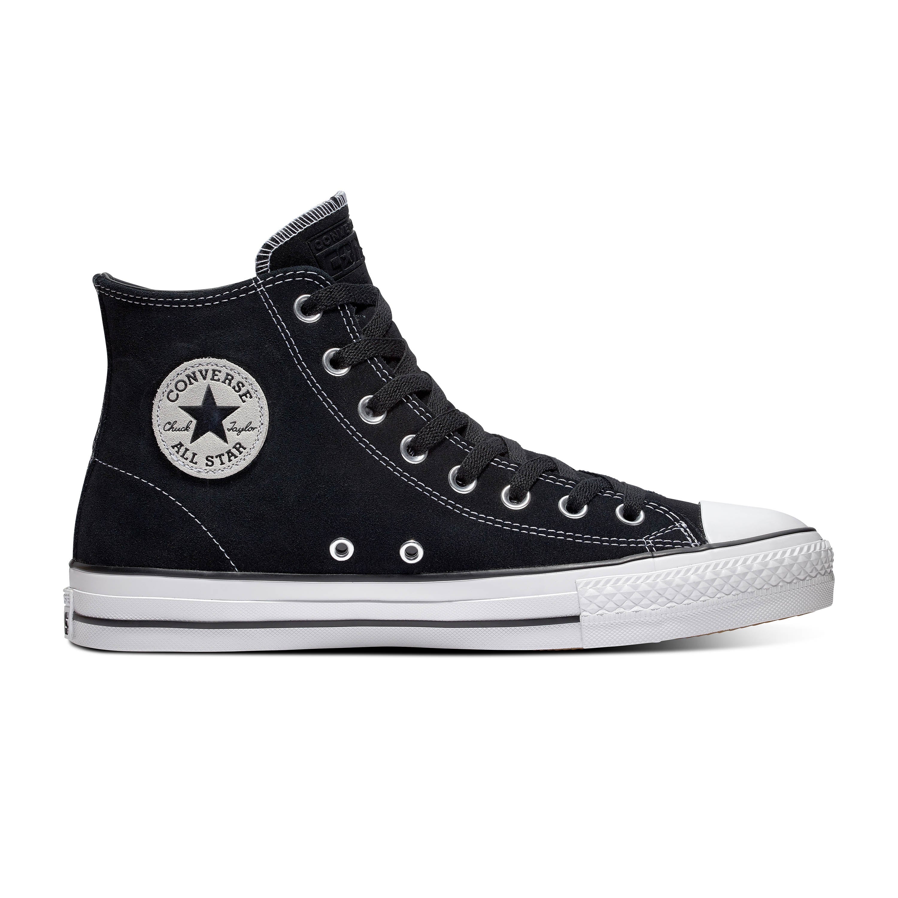 CONVERSE CONS CTAS PRO HI BLACK BLACK WHITE – Rumor Boardshop