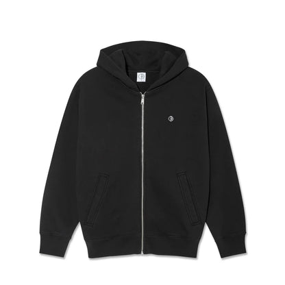 POLAR ED ZIP HOODIE BLACK