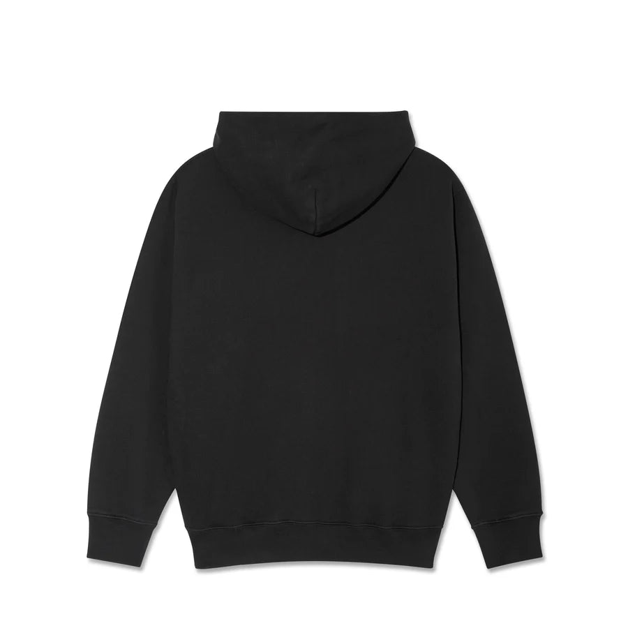 POLAR ED ZIP HOODIE BLACK