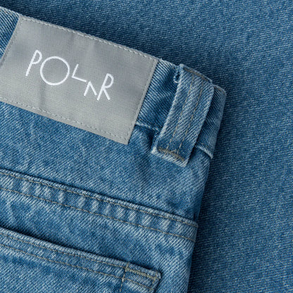 POLAR 93! DENIM PANTS MID BLUE