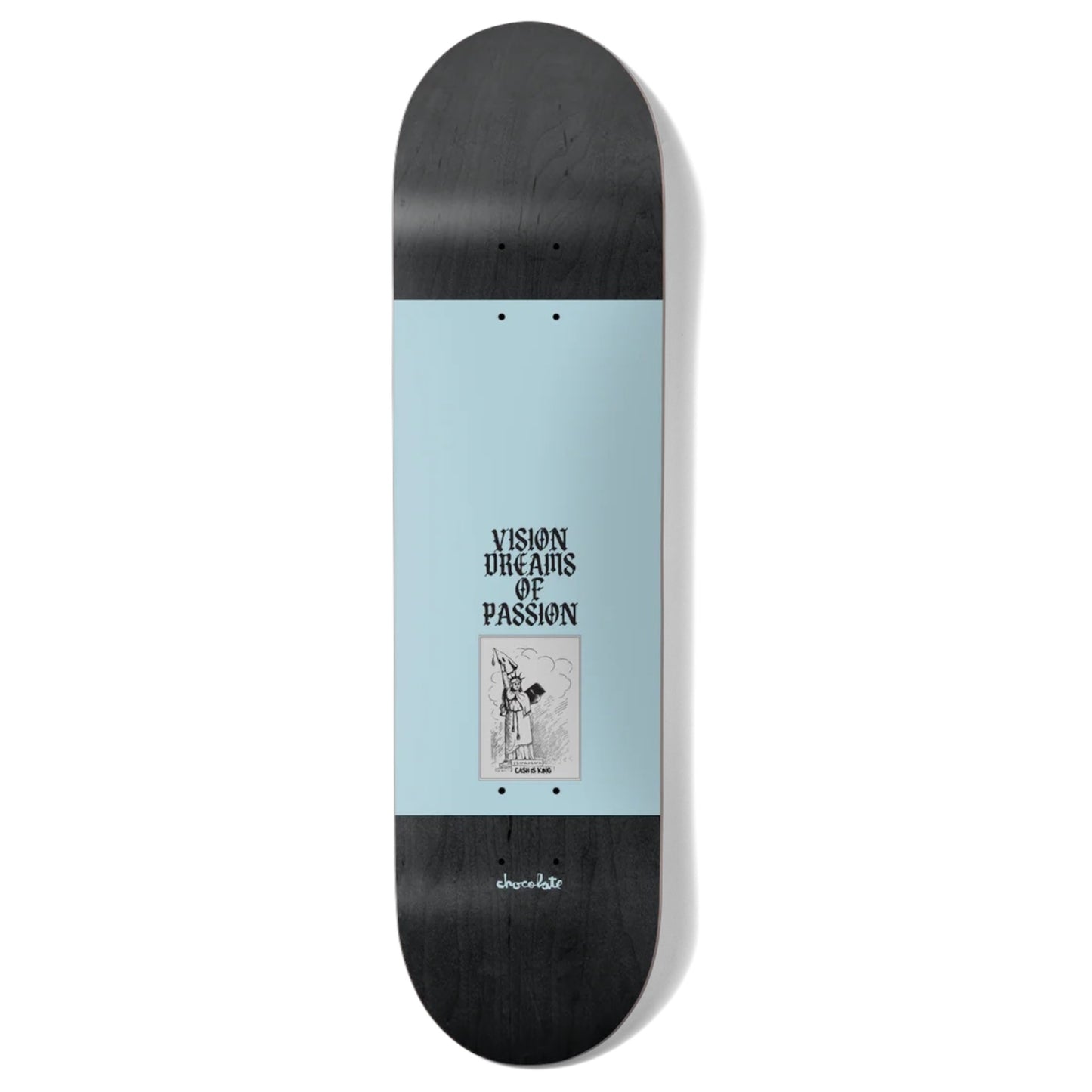 CHOCOLATE HERRERA WHITE LINES DECK 8.375