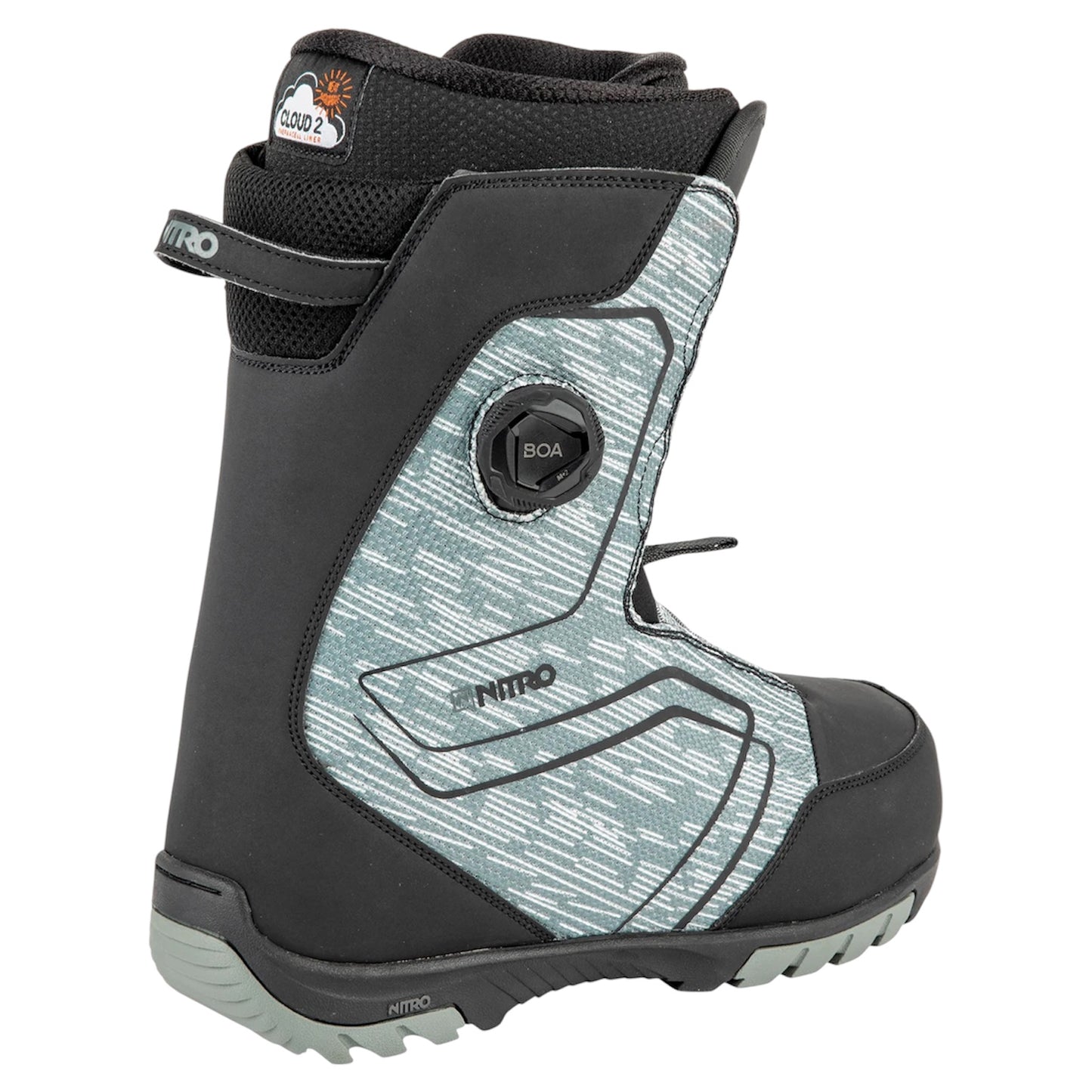 NITRO SENTINEL BOA BLACK BOOT 2024