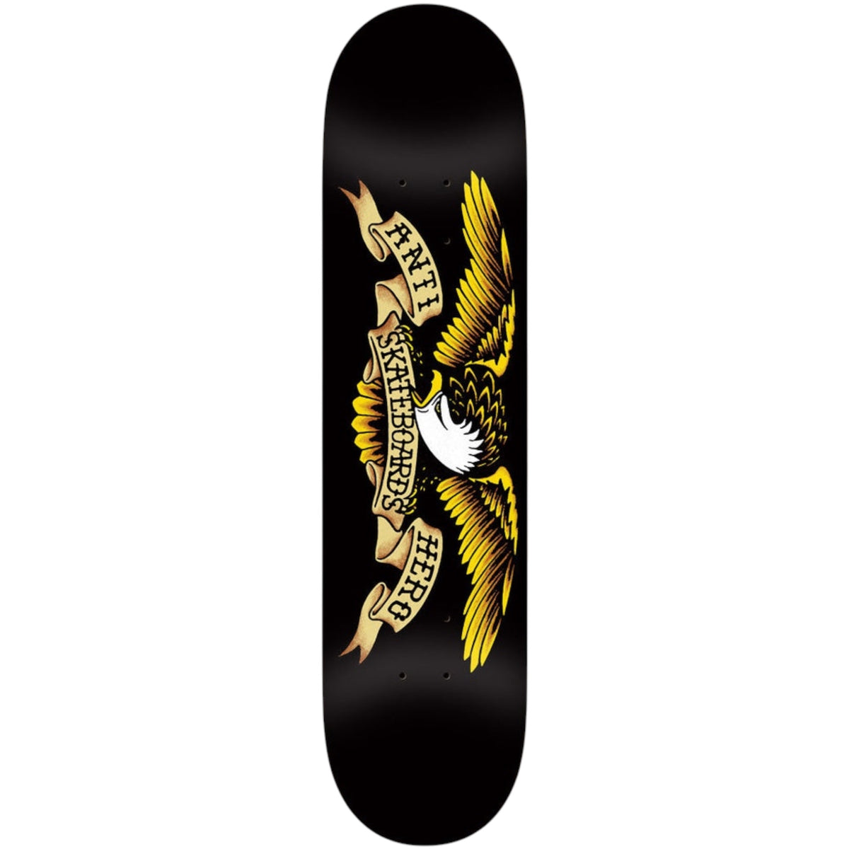 ANTIHERO DBX TEAM CLASSIC EAGLE DECK BLACK 8.5