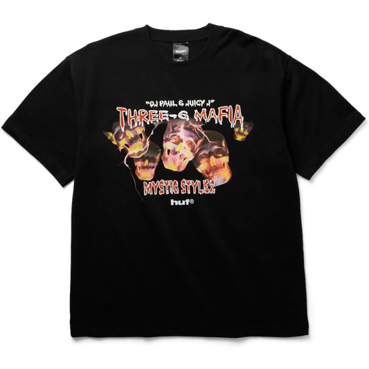 HUF MYSTIQUE STYLES SS TEE BLACK