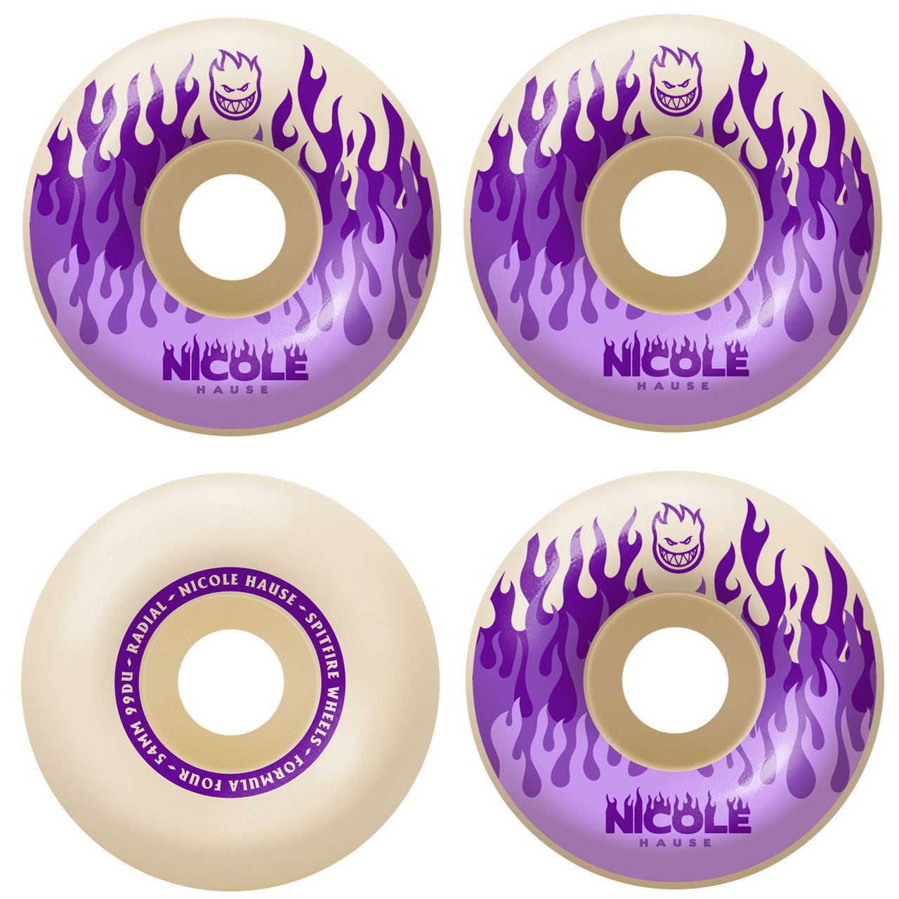 SPITFIRE NICOLE HAUSE KITTED RADIAL WHEEL 54MM