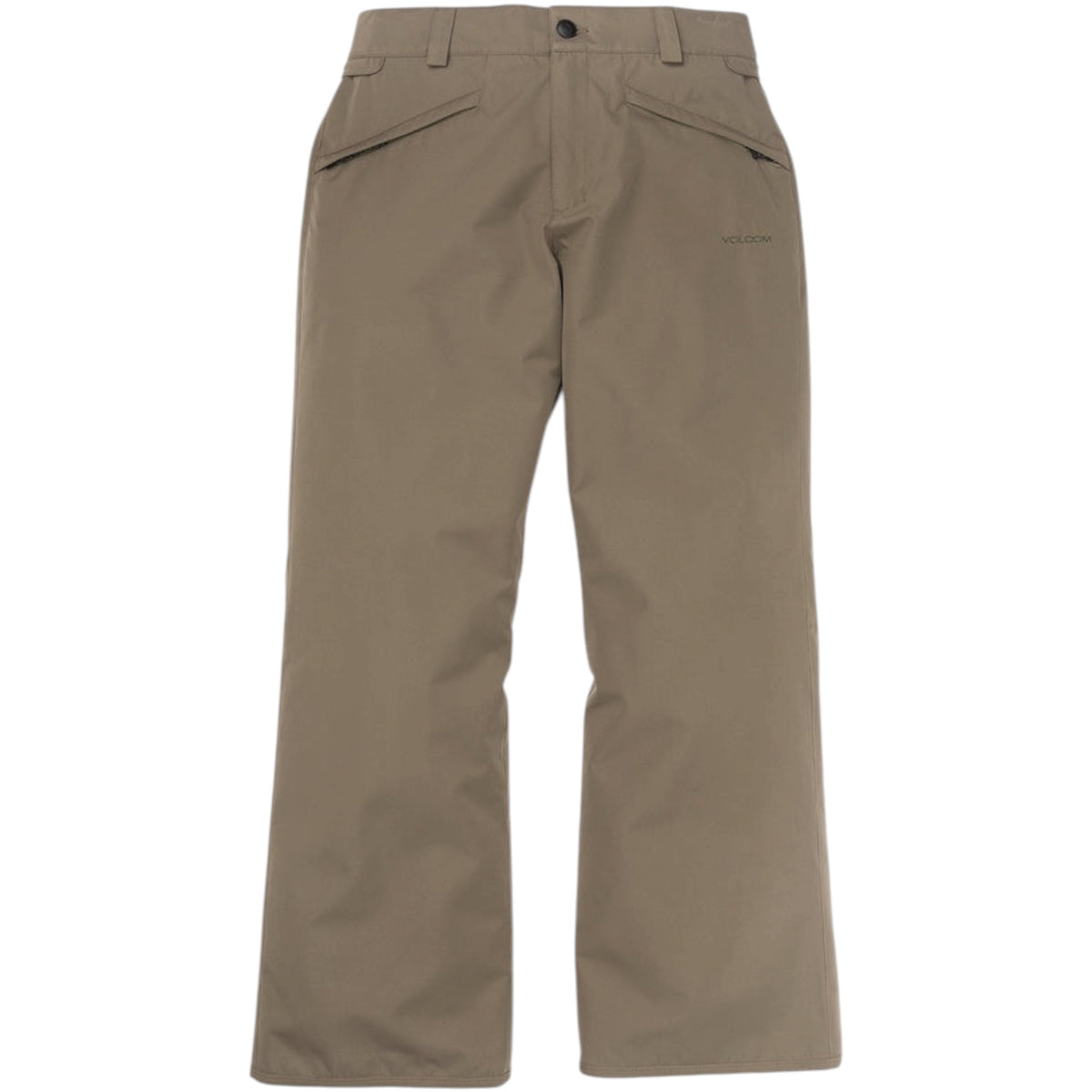 VOLCOM COLDFRONT INSULATED BAGGY SNOW PANT TEAK