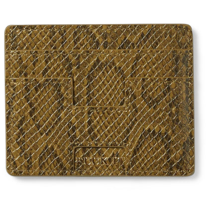 HUF FUCK IT SNAKESKIN CARDHOLDER