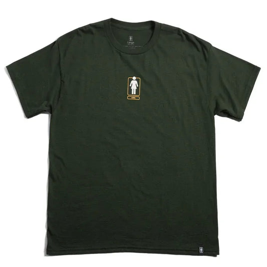 GIRL SHACKY OG TEE FOREST GREEN