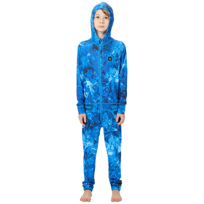 AIRBLASTER YOUTH NINJA SUIT BLUE ICE
