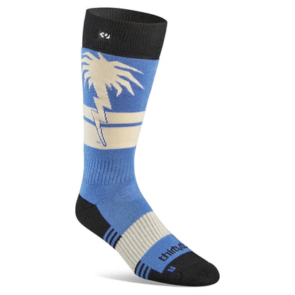 THIRTYTWO SPRINGBREAK SOCKS BLUE/BLACK