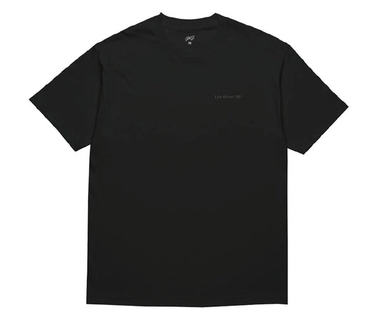 LAST RESORT ATLAS MONOGRAM SS TEE BLACK GREY