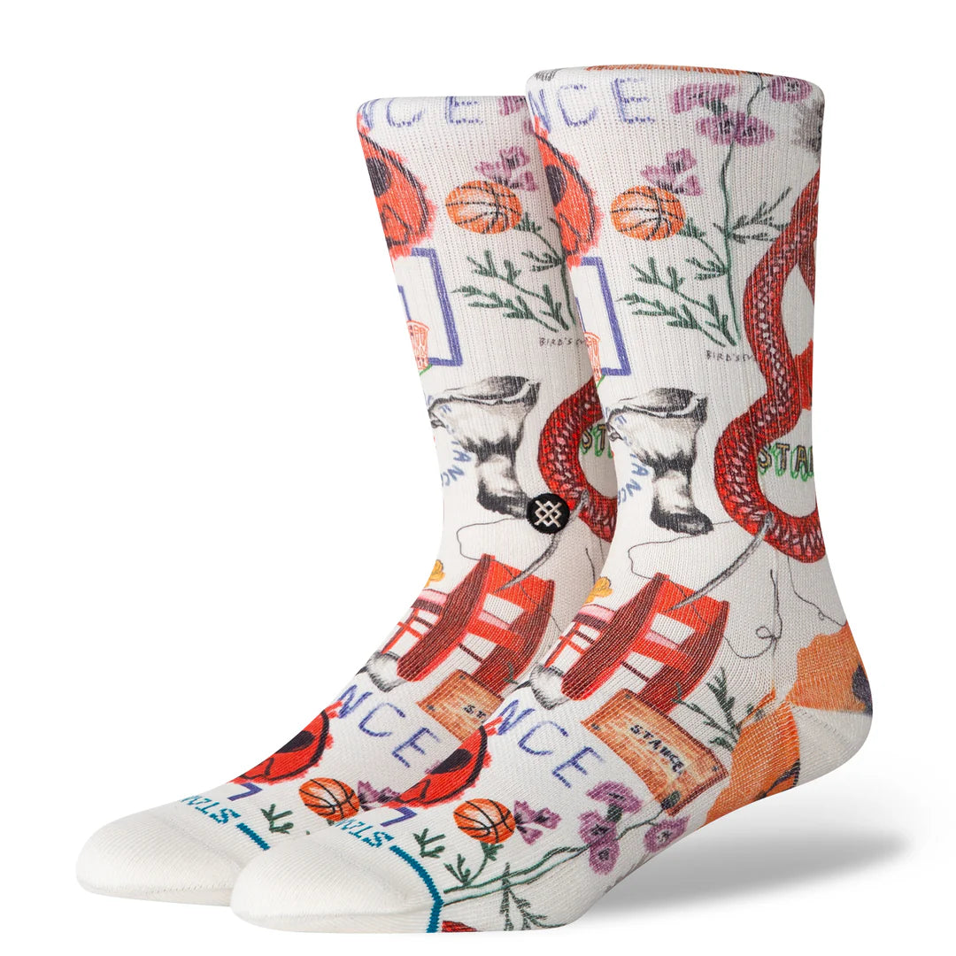 STANCE CALICATION CREW SOCKS CANVAS