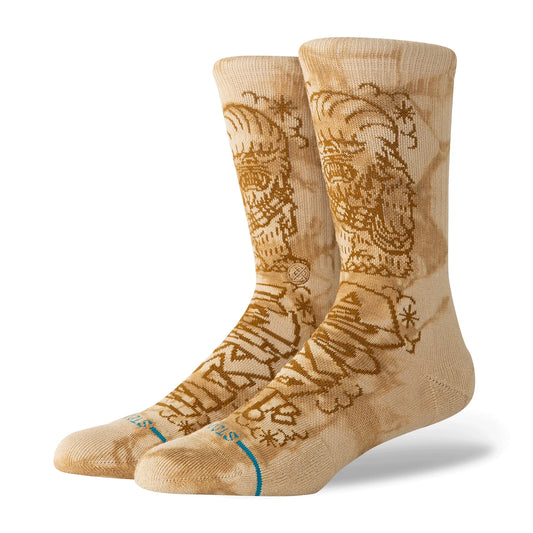 STANCE DJ CHEWIE CREW SOCKS SAND