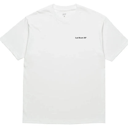 LAST RESORT ATLAS MONOGRAM SS TEE WHITE BLACK