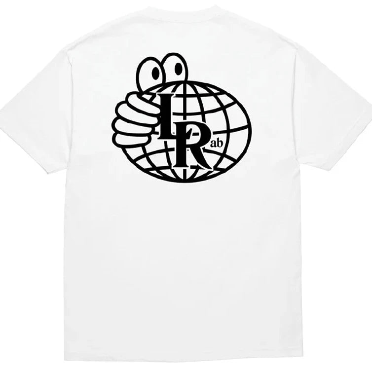 LAST RESORT ATLAS MONOGRAM SS TEE WHITE BLACK