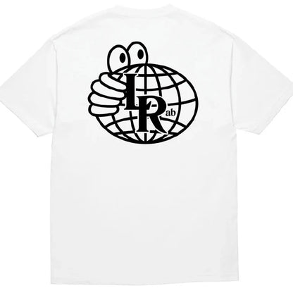 LAST RESORT ATLAS MONOGRAM SS TEE WHITE BLACK