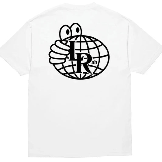 LAST RESORT ATLAS MONOGRAM SS TEE WHITE BLACK
