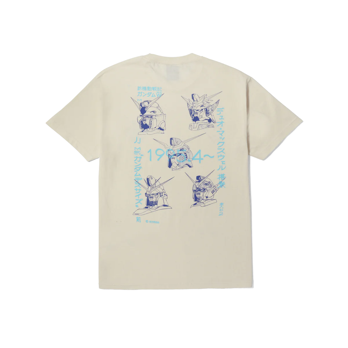 HUF GUNDAM TÊTES D'AILE TEE BONE