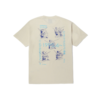 HUF GUNDAM WING HEADS TEE BONE