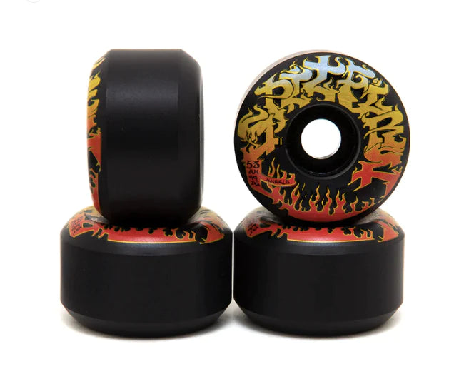 SPITFIRE F4 SAVIE CONICAL FULL 53MM WHEELS BLACK